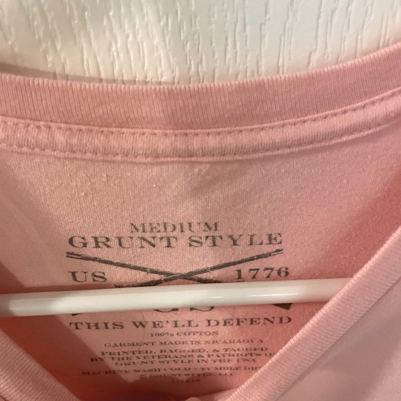 Ladies cut grunt style medium T-shirt - Picture 2 of 3